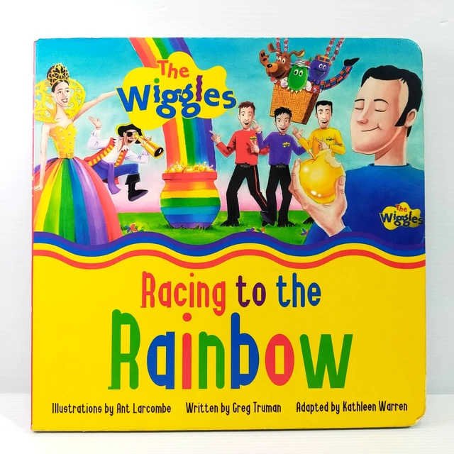 THE WIGGLES RACING to the Rainbow Board Book 2006 Hardcover ABC For ...