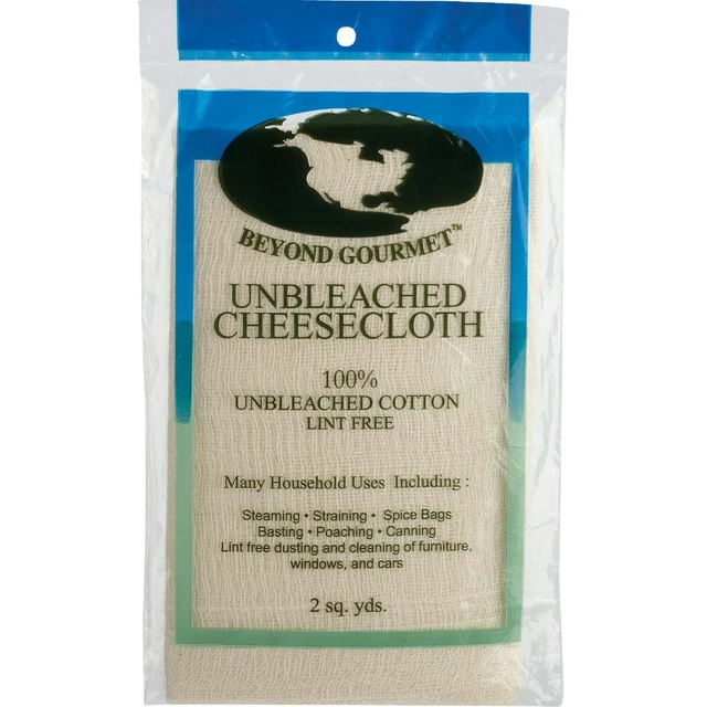 Beyond Gourmet 2 Sq. Yd. Unbleached Cheesecloth 044 Beyond Gourmet 044 2 sq yds