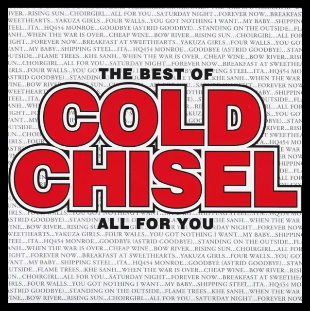 Cold Chisel - All For You : Best Of Cd ~ Jimmy Barnes~Ian Moss~Don Walker *New*