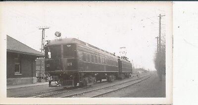 1940 London & Port Stanley RY Ontario Canada trolley #21 Photo