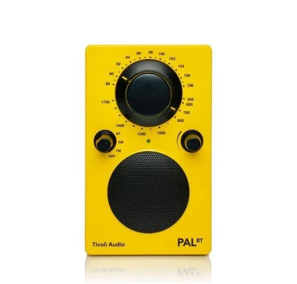 Tivoli Audio PAL BT Bluetooth AM/FM Portable radio - Yellow/Black