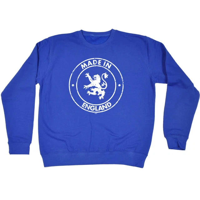 Made In England - Mens Womens Novelty Funny Top Sweatshirts Jumper Sweatshirt