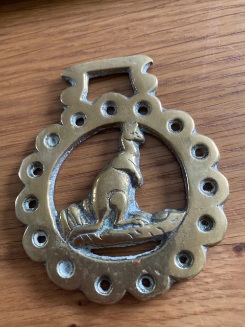 3x horse brasses