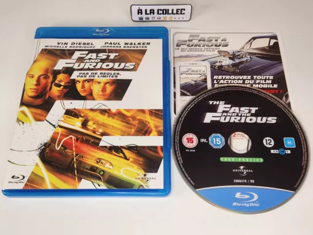 Fast and Furious - Vin Diesel - Paul Walker - Film Blu-Ray (FR) - Complet