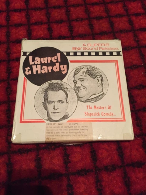 Super 8  Laurel & Hardy Man O War Derann Super 8 8mm