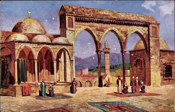 Ak Jerusalem Israel, Felsendom - 3746824