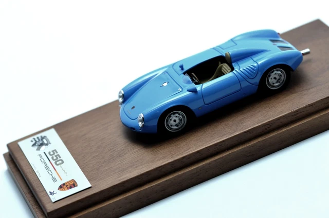 A 1:8 scale model of the 1954 Fletcher Aviation Porsche 550 Spyder