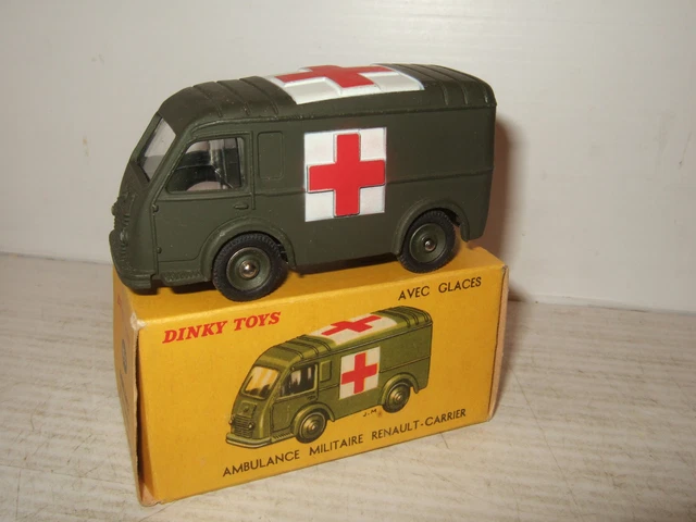 Dinky Toys 80F – Ambulance Militaire Renault, France, Mint, Collection