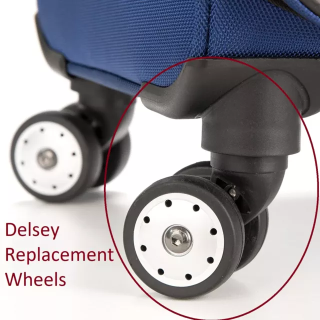 1X DELSEY LUGGAGE Replacement Part Spinner Wheel for Softside