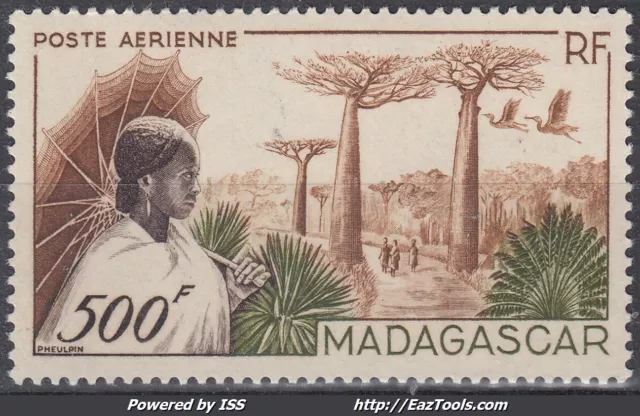 Madagascar : Poste Aerienne N° 73 Neuf ** Gomme Sans Charniere - Cote 56 €