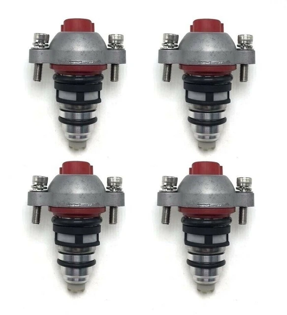 850cc FUEL INJECTORS x 4 for SUBARU WRX GC8 2.0L TURBO SIDE FEED 0R05 80LB 81LB