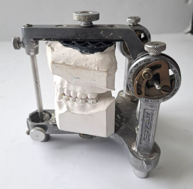 Hanau Antique Denture Mold 1924 | Made in U.S.A |  Dental Teeth Impression