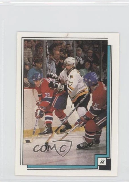 1988-89 O-Pee-Chee Stickers Ray Bourque #38 HOF