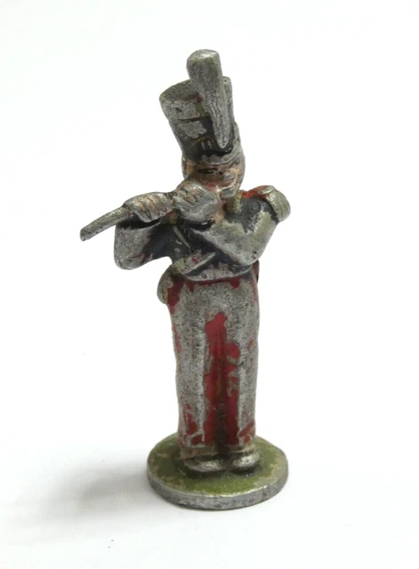 Lot De 4 Figurines Soldats 39/45 Quiralu En Alu/zamac - état D'occasion