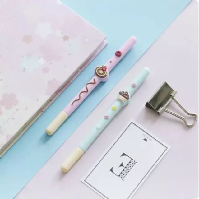 24pcs Cute Washable Erasable Pens Funny Pig Cat Panda Bear Kawaii Ballpoint  Back to School Anime Gel Pen Rollerball Stationery