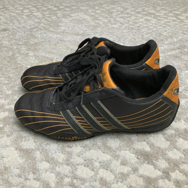 BASKETS DE COURSE adidas Goodyear vintage cuir marron pour hommes