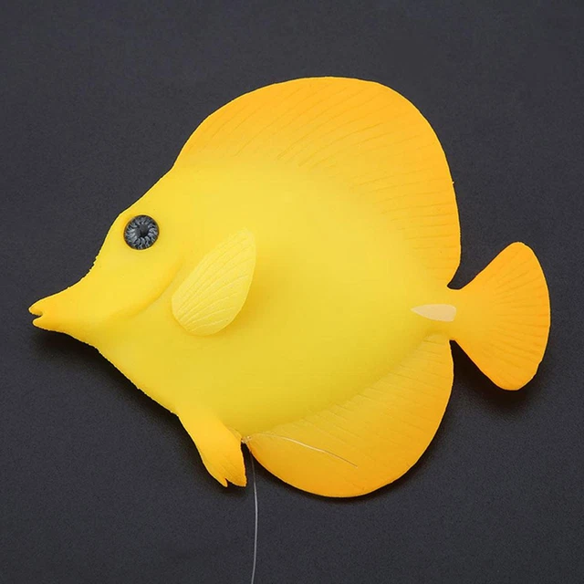 Aquarium Decor Floating Beautiful Faux Clownfish Luminous for Aquarium