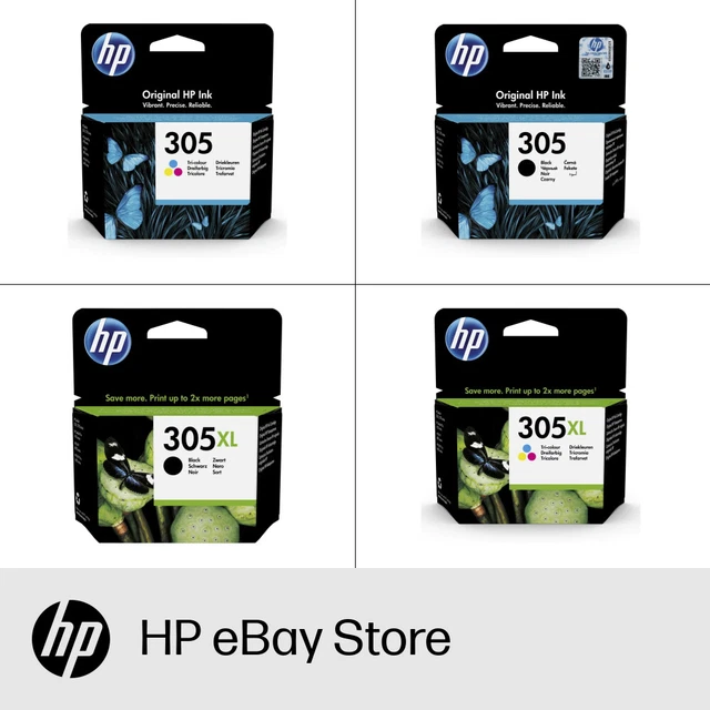 Pack 2 Cartouches 301XL Noir et Couleurs COMPATIBLE HP (Hewlett-Packard)  meilleur prix