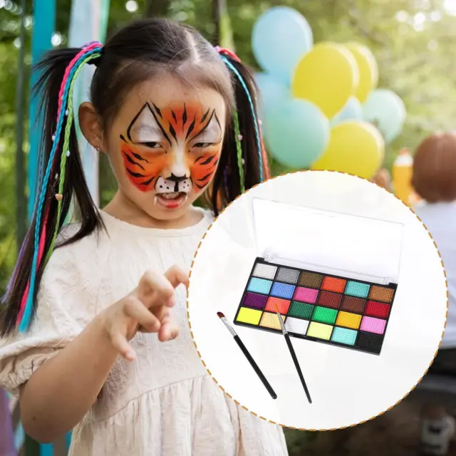 Face Body Paint Set Painting Palette Cosmetic Palette for Halloween Holiday