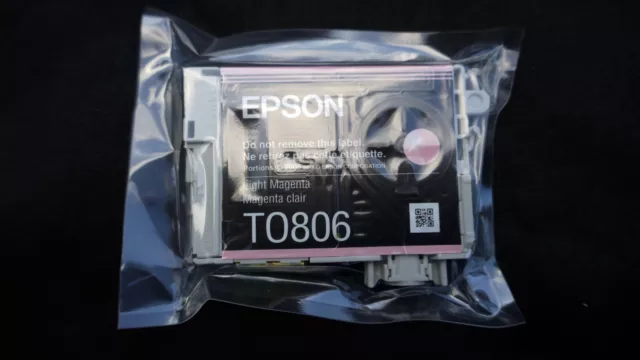 Epson T0806 Original Light Magenta Tintenpatrone