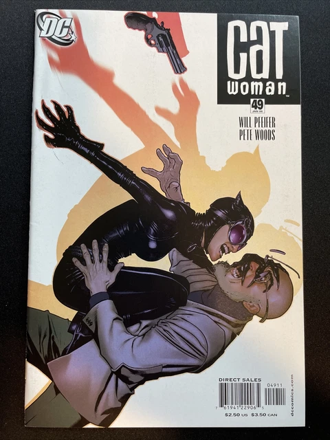 Catwoman #49 Adam Hughes Cover 2002 DC Comics Volume 3 Vol 3 — 9.2 Or Better