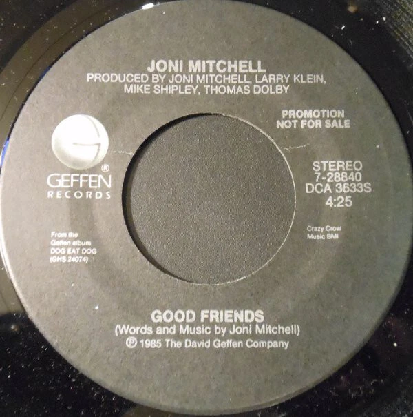 Joni Mitchell - Good Friends - Used Vinyl Record 7 - L6035A