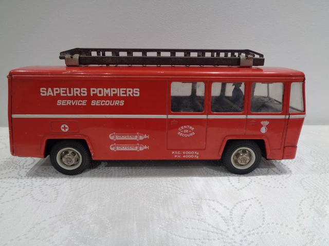 Joustra Camion Berliet Voirie – Miniature Tôle Et Plastique, Série Mini Ref 4101