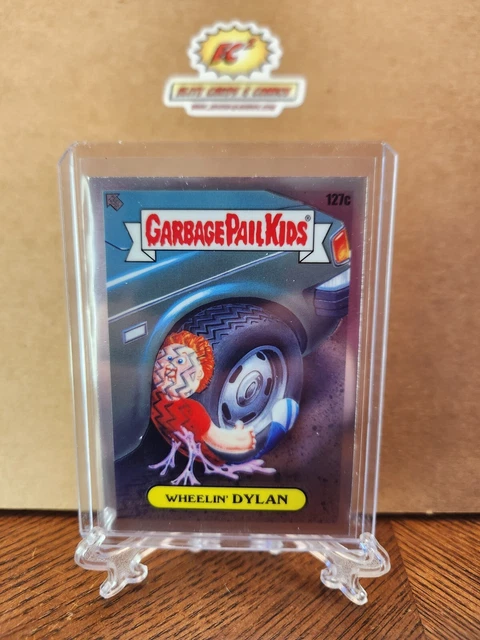 2021 Topps Garbage Pail Kids Chrome Series 4 Wheelin' DYLAN - C Name Variation