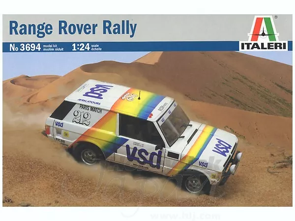 ITALERI 1/24 Range Rover Rally #3694 Model Kit