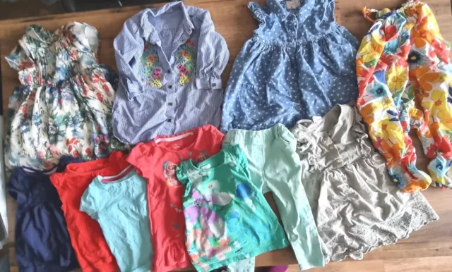 Pacchetto abiti per bambine 18-24 mesi estate