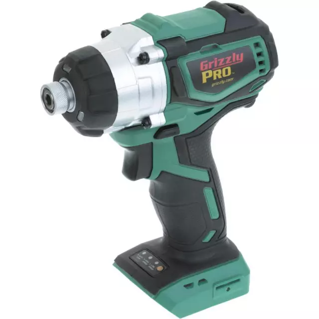 Grizzly PRO T30291 20V Brushless 1/4" Impact Driver - Tool Only
