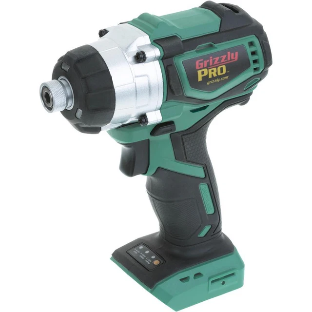 Grizzly PRO T30291 20V Brushless 1/4" Impact Driver - Tool Only