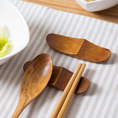 1 pieza Estilo Japonés Palillos de Madera Soporte Estante Cuchara Cocina ToYB