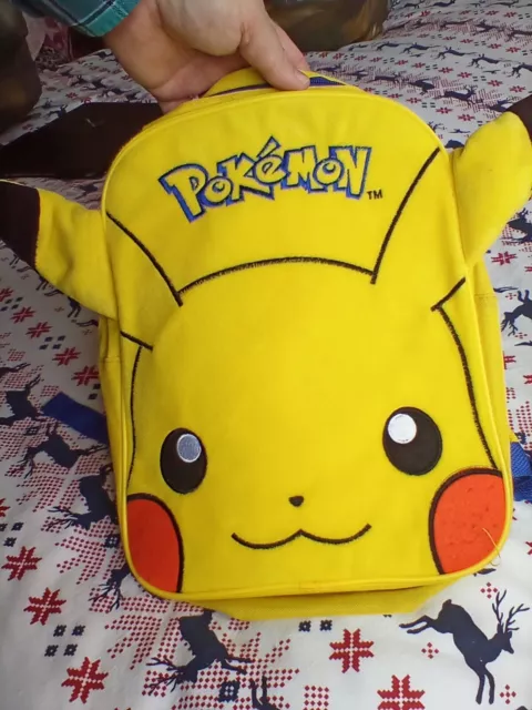 Official Pokémon Pikachu Backpack / Rucksack Bag Kids Unisex
