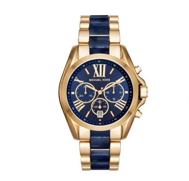 Michael Kors Bradshaw Blue Dial Chronograph Men's Watch Mk6268