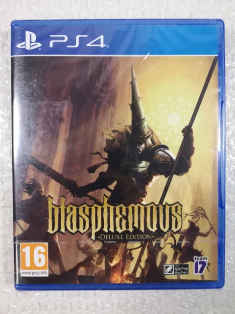 Blasphemous - Deluxe Edition Ps4 Fr New (Game In English/Fr/De/Es/It)