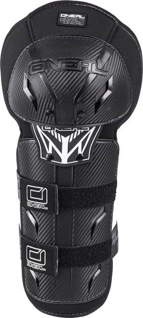 Oneal Pro III Carbon Jugend Knieprotektoren (Black,One Size)