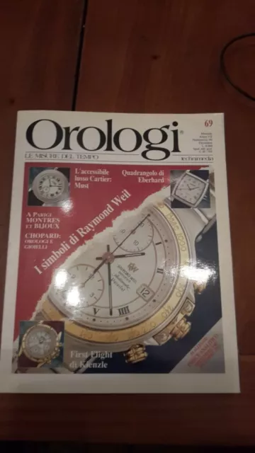 orologi le misure del tempo num 69 dicembre 1993 piuù indice analitico rivista