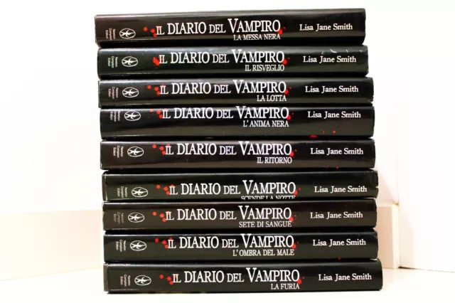 Il Diario Del Vampiro Lisa Jane Smith Lotto 9 Libri Collezione