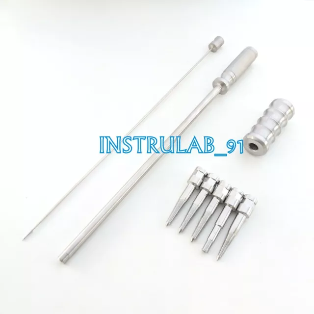 Universal Interlocking Nail Extractor Set Bolts Hook Femoral Orthopedic Surgical