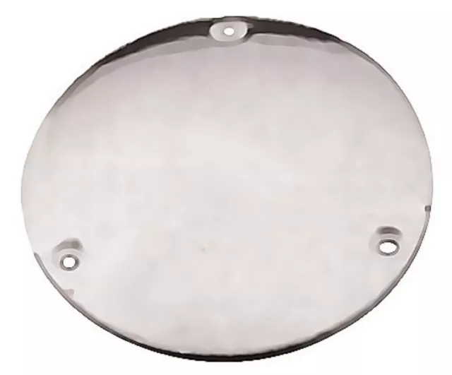 Chrome Smooth Derby Cover for Harley Big Twin Evo 84-98 & Shovelhead 70-84