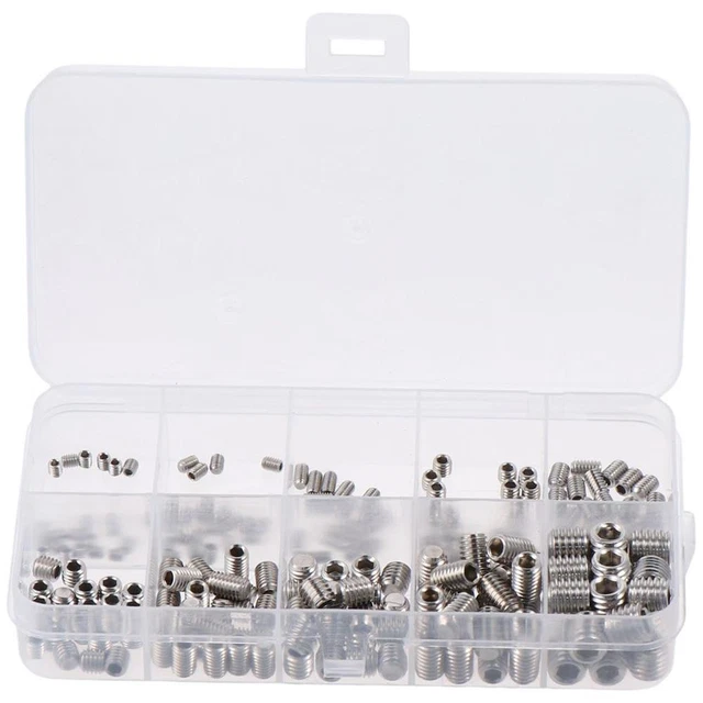 220PCS M3/M4/M5/M6/M8 SET Screws Assortment Kit Bathroom Fixtures EUR ...