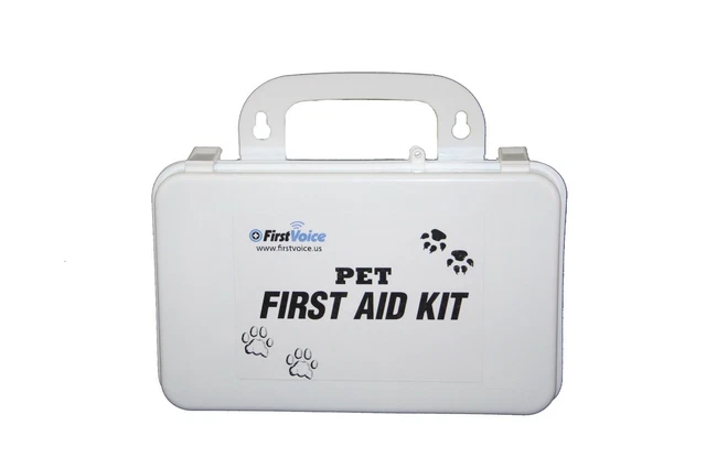 First Voice PET02 Deluxe Pet First Aid Kit