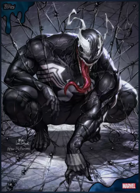 Venom #14 Venom 200 Blue super rare - Topps Marvel Collect Digital card