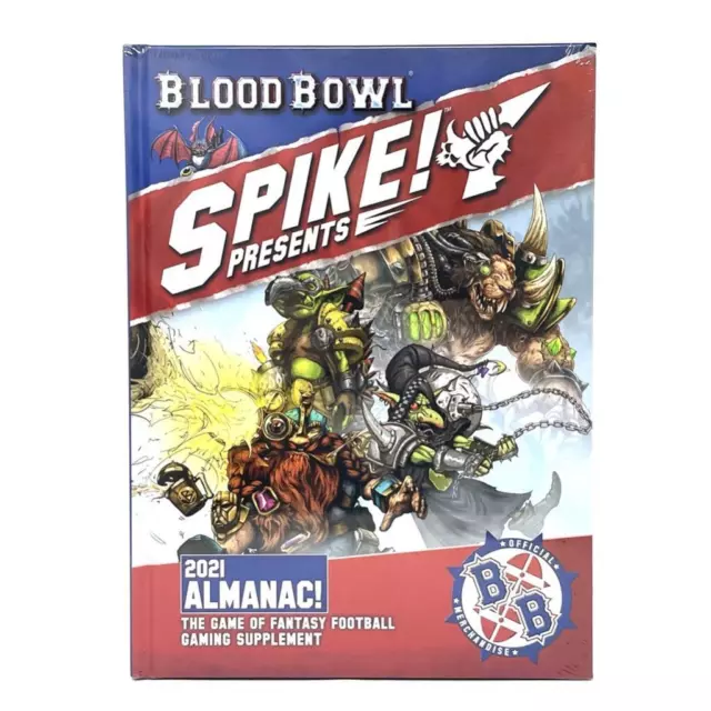 (S0946) Spike! Presents 2021 Almanac! Sealed Blood Bowl Warhammer