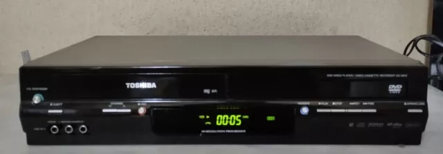 Toshiba Combo Lettore Dvd/Vhs 6 Testine Stereo Con Telecomando