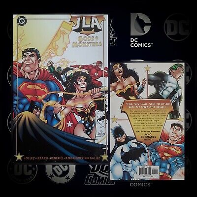 JLA: GODS + MONSTERS. DC Comics 2001Justice League of America TPB graphic novel