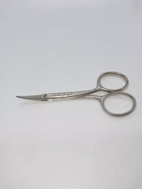 Vintage Rare Wiss #503 3/4 Cuticle Grooming Curved Blade Scissors