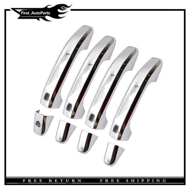 NEW Chrome Door Handle Cover for 19-22 Chevy Tahoe Suburban W/Smart Key Hole