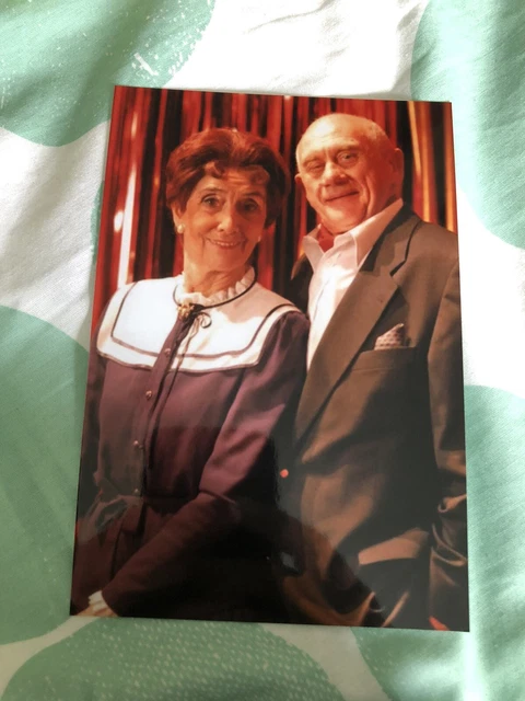 JUNE BROWN & JOHN BARDON (EASTENDERS) UNSIGNED PHOTO- 6x4”